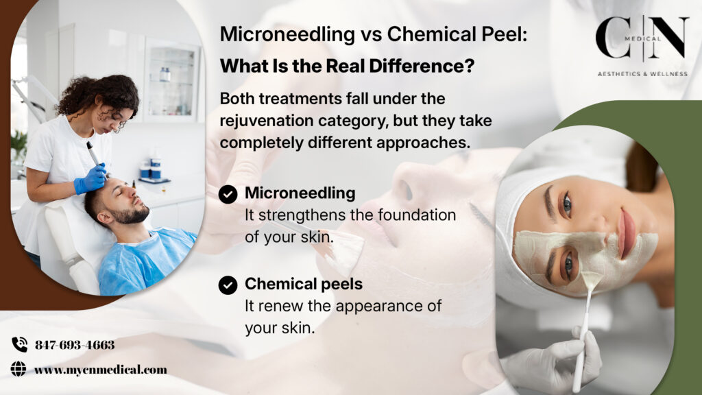 Microneedling vs Chemical Peel