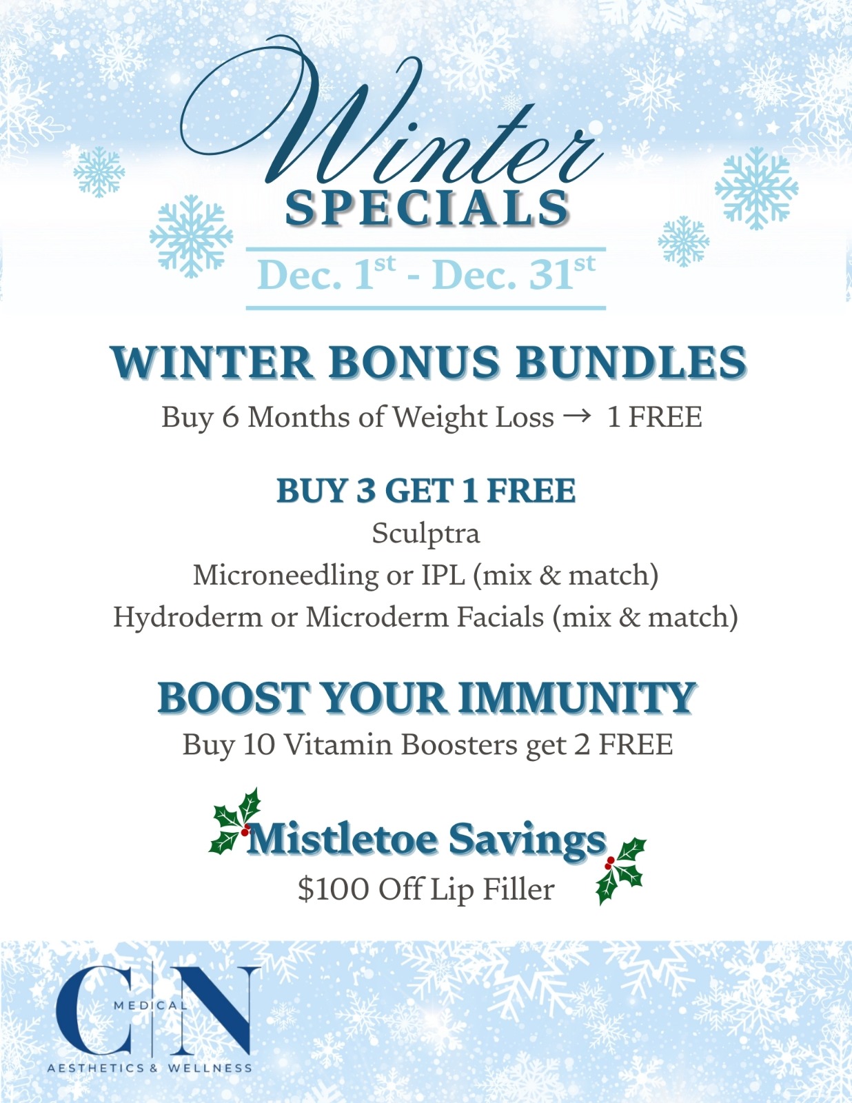 PHOTO 2025 11 30 02 04 48 Winter Special offer on Aesthetics