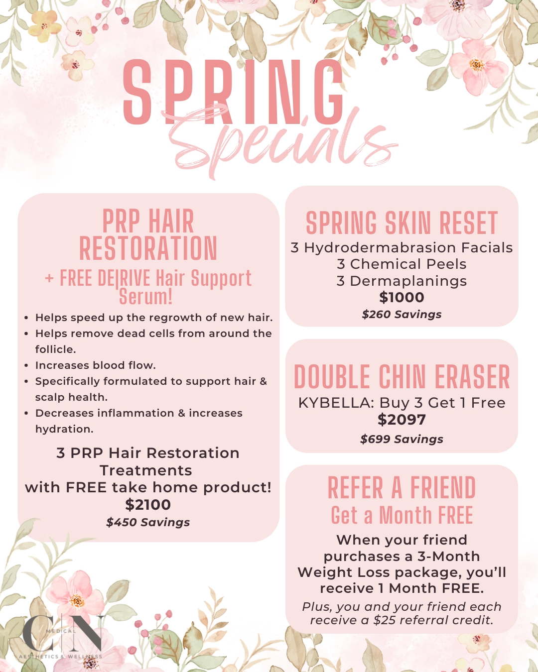 Spring Specials Flyer (Instagram Post (45))